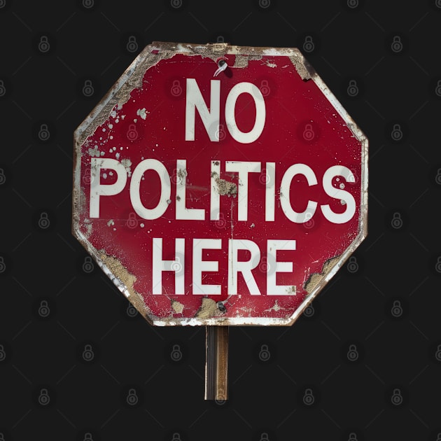 No Politics Here by TooplesArt