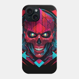 Cyberpunk Skull Phone Case