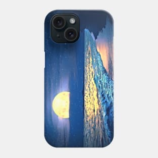 Moonlit Sky On The Beach Phone Case