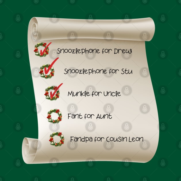 Grinch Christmas List by The O.D.D. Shoppe