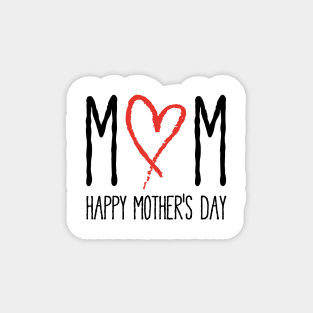 Mom, Happy mother's day Magnet