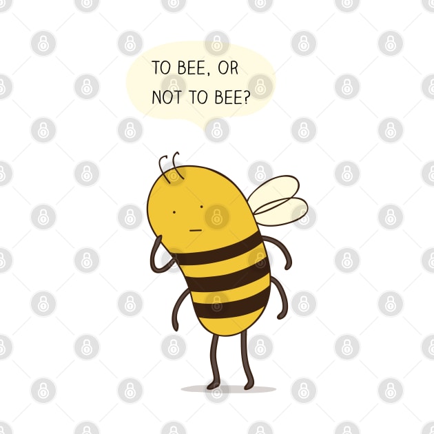 Confused Bee by milkyprint