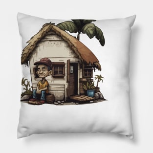 Bahay Kubo Pillow