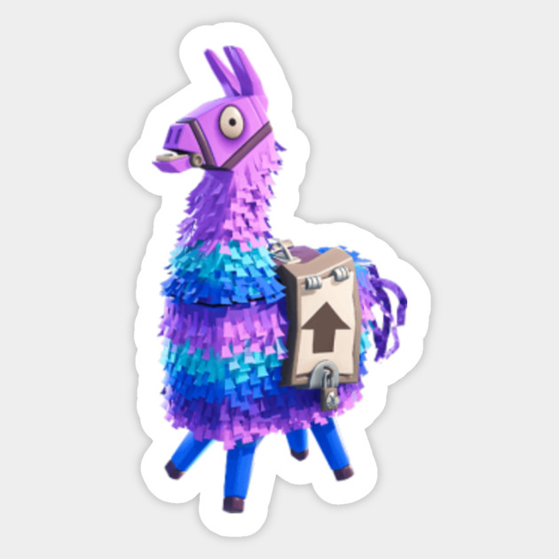 Llama fortnite - Fortnite - Sticker | TeePublic