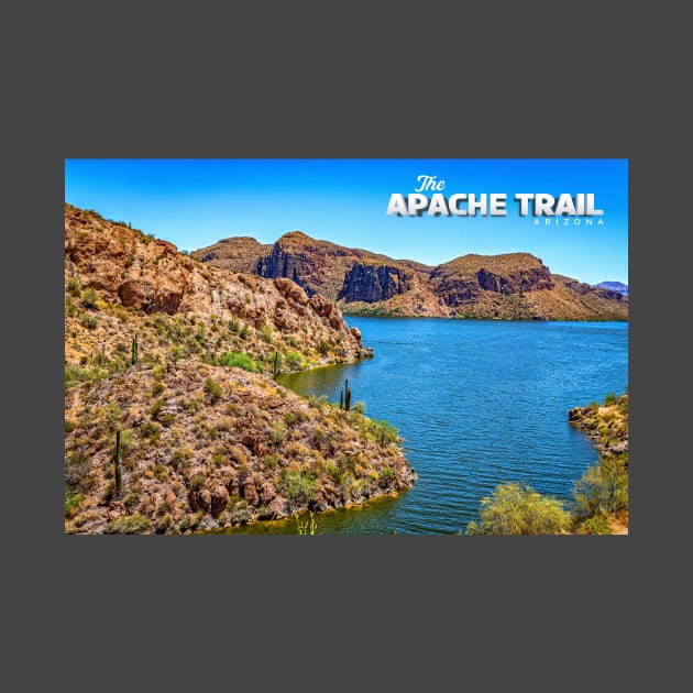 Apache Trail Scenic Drive View by Gestalt Imagery