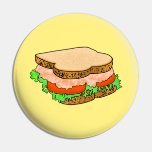 Tuna sandwich Pin