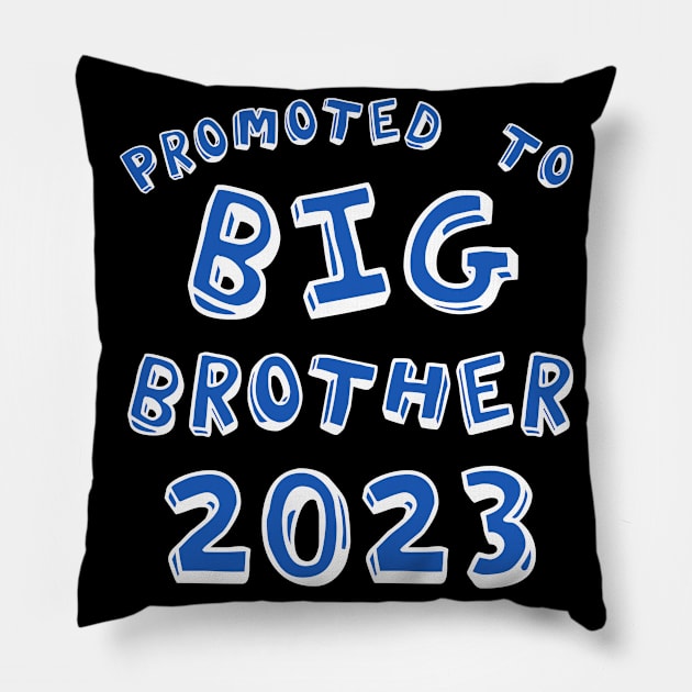 Promoted To Big Brother 2023 Big Brother Announcement Pillow by Dr_Squirrel