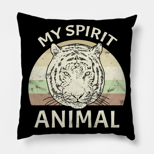 Tiger - Spirit Animal, Power Animal, Totem - Tiger Spirit Animal - Pillow | TeePublic Tiger - Spirit Animal, Power Animal, Totem - Tiger Spirit Animal - Pillow | TeePublic