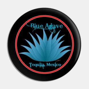 Blue Agave Tequila, Mexico Pin