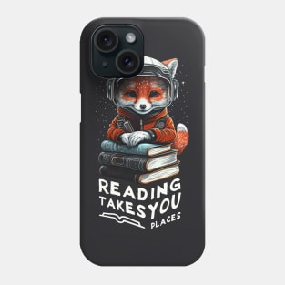 Reading Takes You Places Phone Case