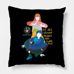 Heavenly Delusion Or Tengoku Daimakyou Anime Manga Kiruko And Maru In Awesome Color Minimalistic Design Pillow