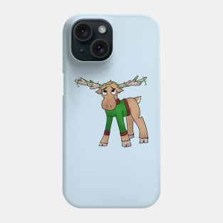 Cute Christmas Wintertime Reindeer T-Shirt And Others Phone Case