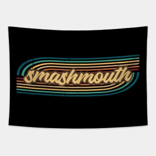 smashmouth retro stripes Tapestry
