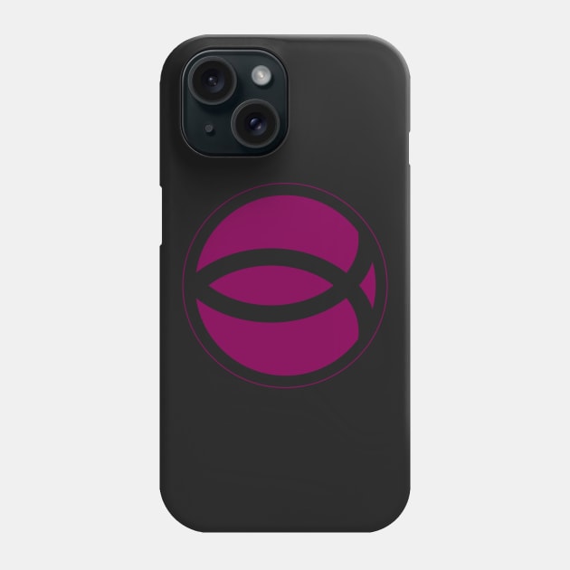 The Violet Ichthys (Green Lantern Parody) Phone Case by J. Rufus T-Shirtery