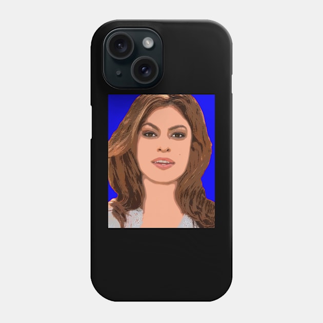 eva mendes Phone Case by oryan80