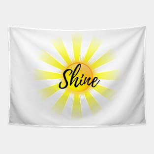 Shine Sun Summer Design Tapestry