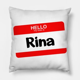 My Bias is Rina Pillow