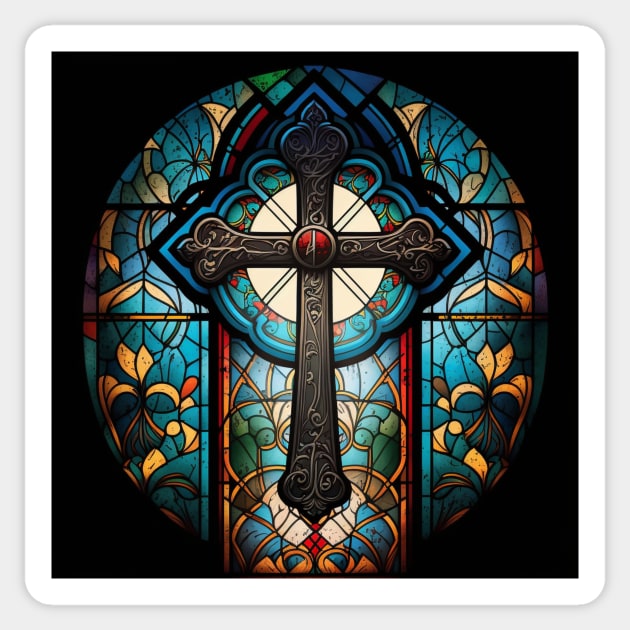 I Believe Cross Jesus God Christian Christian Stickers For Your