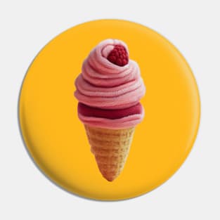 Raspberry sorbet Pin