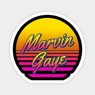 Marvin Personalized Name Birthday Retro 80s Styled Gift Magnet