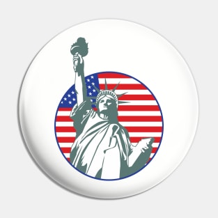 Statue of Liberty, USA Pin