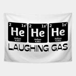 Laughing Gas, Funny Chemistry Periodic Table Teacher Student Tapestry