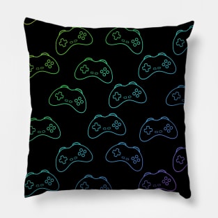 Video game controller pattern Pillow