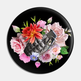 Flower grenade Pin