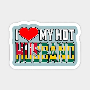 I Love My Hot Togolese Husband Magnet