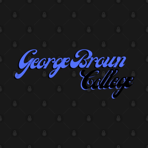 George Brown College by stickersbyjori