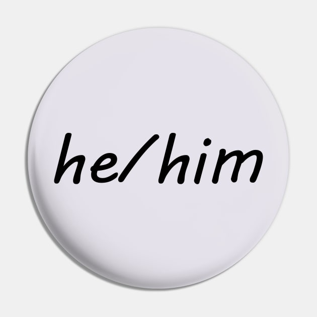 he/him (black) Pin by SianPosy