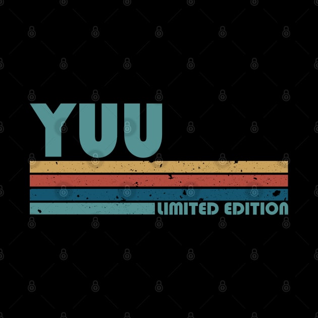 Proud Limited Edition Yuu Name Personalized Retro Styles by Kisos Thass