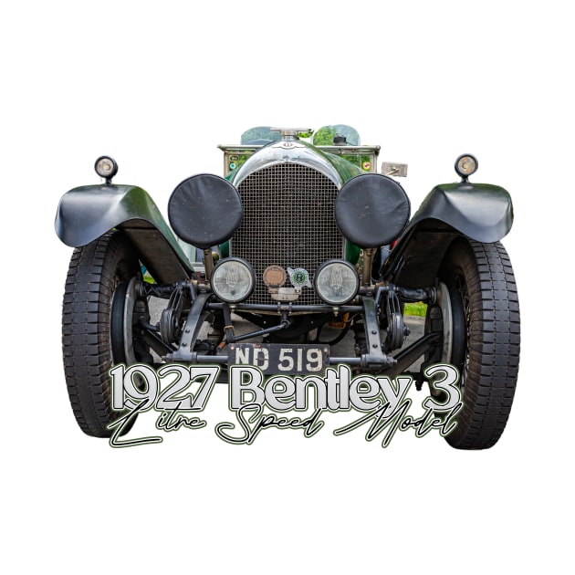 1927 Bentley 3 Litre Speed Model Tourer by Gestalt Imagery