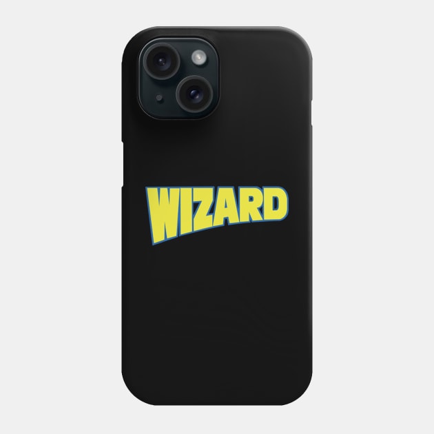 Wizard Magazine Logo Phone Case by That Junkman's Shirts and more!