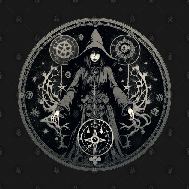 Sorcerer witch by tatadonets