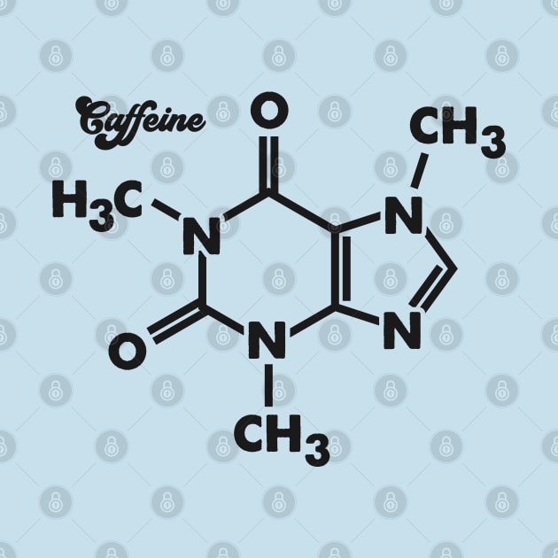 Caffeine Connoisseur: Molecule Drawing for Coffee Lovers by TwistedCharm