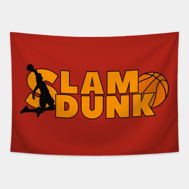 Slam Dunk Tapestry by lents