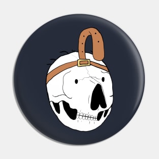 Quailman Skull Pin