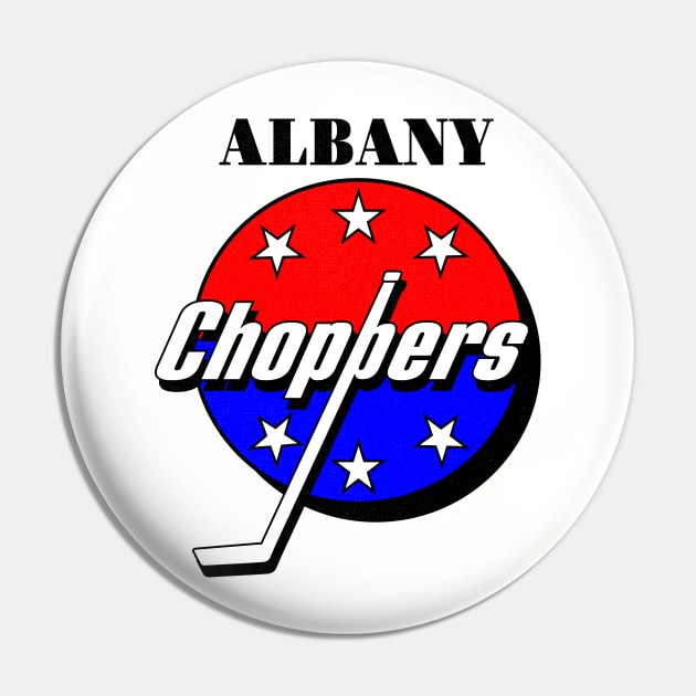 Defunct Albany Choppers Hockey 1991 Pin by LocalZonly