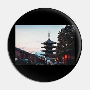 Kyoto Temple in Japan Pin