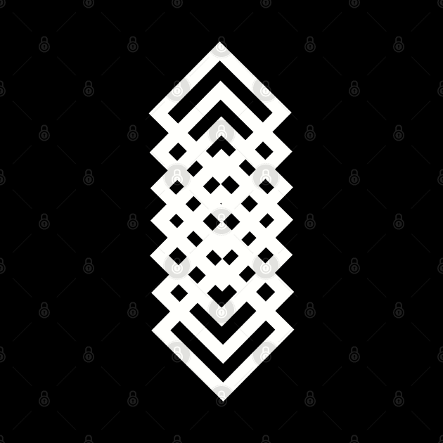 White squares pattern by SAMUEL FORMAS