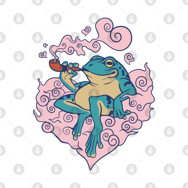 Smoke frog love by dadan_pm