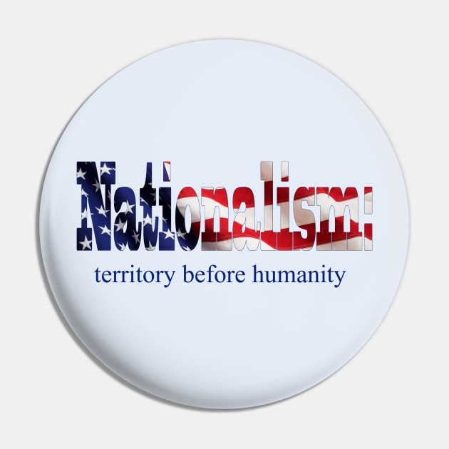 Nationalism Pin by bluehair