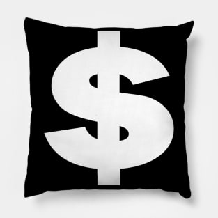 Dollar Sign Money cash dollars symbol Pillow
