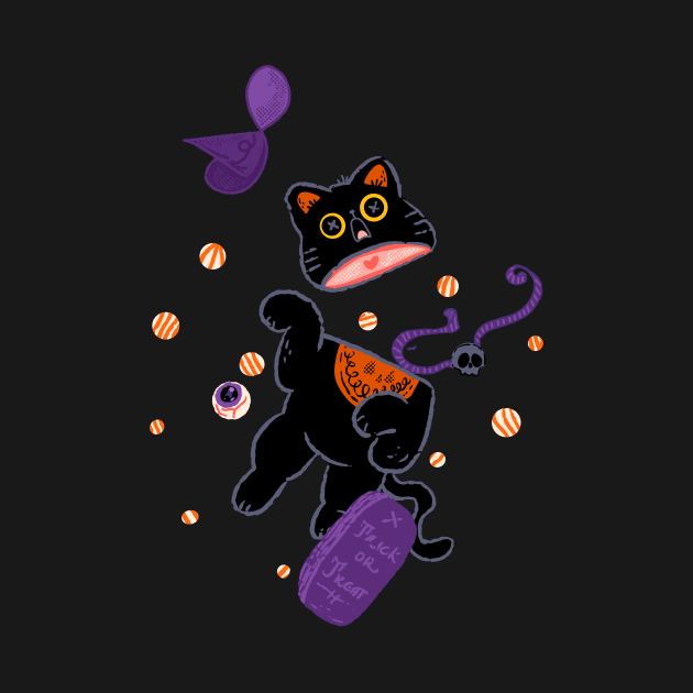 Halloween Neko by Fluffymafi