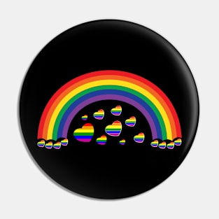 LGBT Rainbow Flag GAy Month Pin