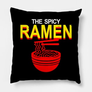 Spicy Ramen Gift For Ramen Lovers Pillow
