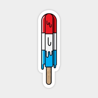 Patriotic Popsicle Magnet