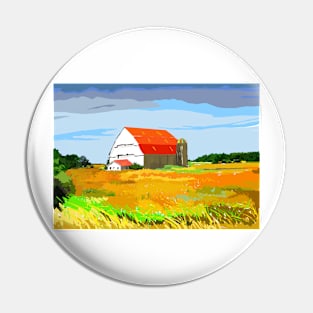 Red barn Pin