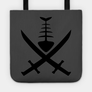 Pirate Cat tattoed symbol Tote